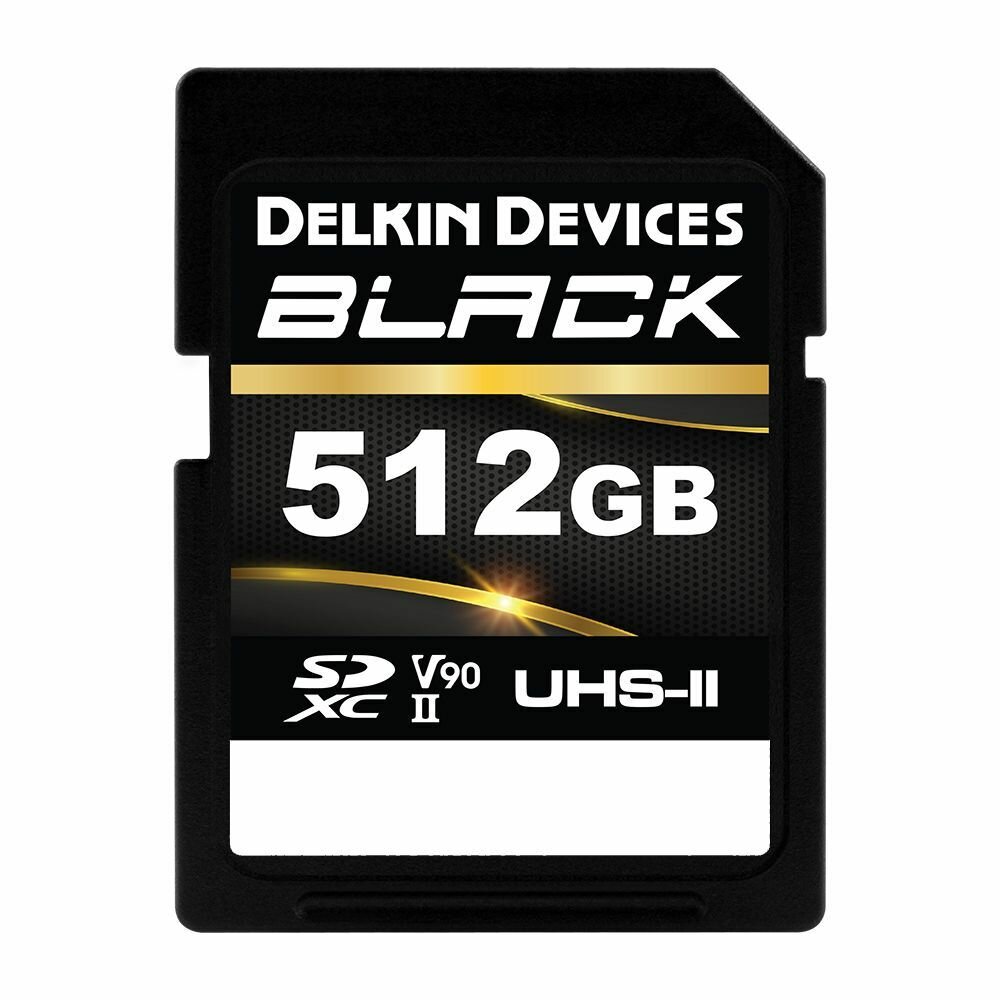 Карта памяти Delkin Devices Black Rugged Box SDXC 512GB UHS-II V90