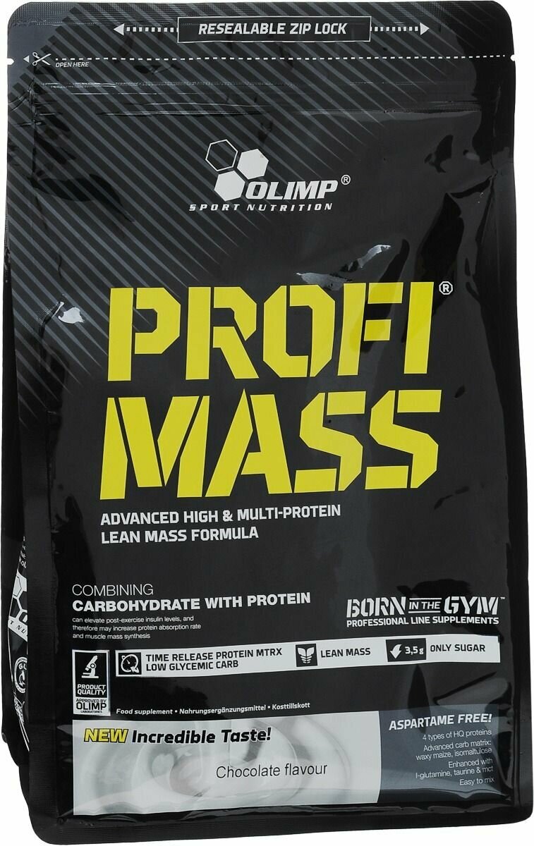 Гейнер Olimp Sport Nutrition PROFI MASS, Клубника, 1000 г