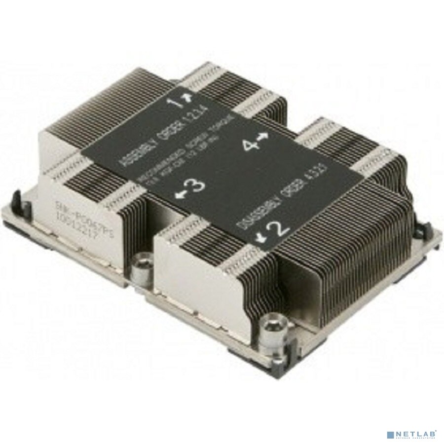 Supermicro Опция к серверу Supermicro Heatsink 1U SNK-P0067PS X11 Purley Platform LGA 3647-0