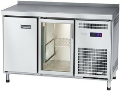 Abat Стол холодильный Abat СХС-70-01 (1 дверь-стекло, 1 дверь-металл, борт)