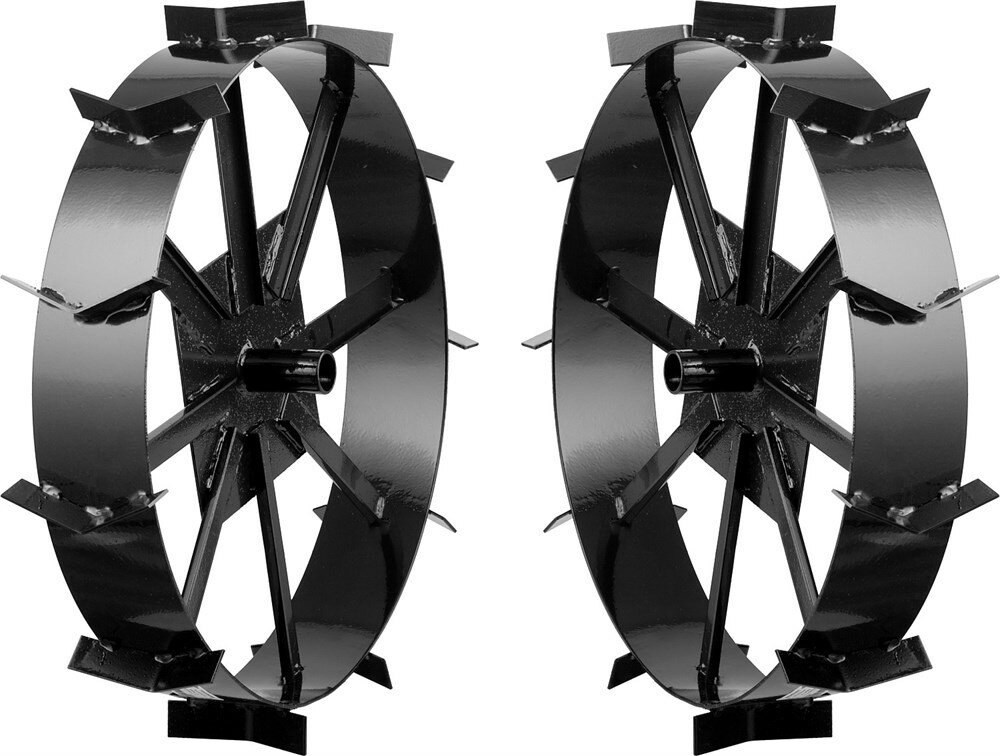 ЗУБР ГР-8 , 600х130 мм, грунтозацепы для мотоблоков, набор 2 шт - фотография № 1