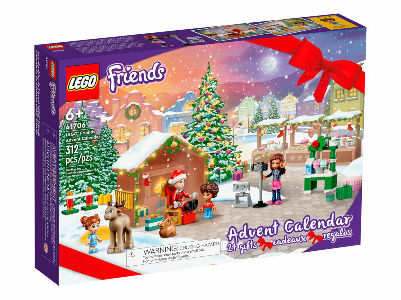 Lego Friends Новогодний календарь 2023 312 дет. 41706