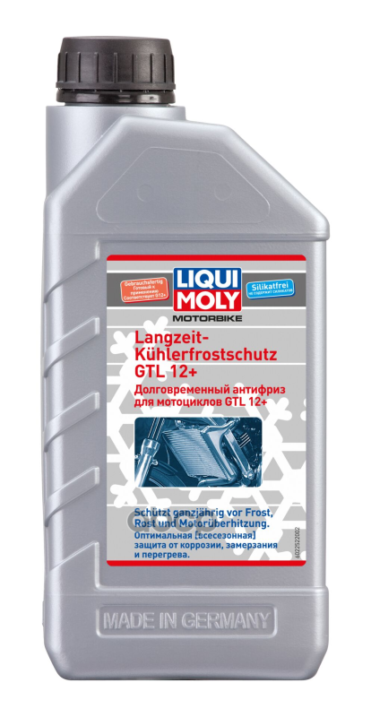 Liquimoly Motorbike Langzeit Kuhlerfrostschutz Gtl 12 Plus 1l_антифриз! Красный От -40°c До +109°! Liqui moly арт. 2252