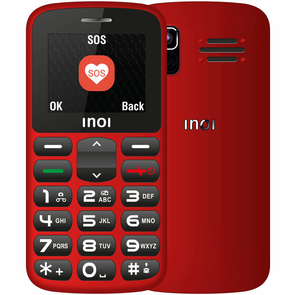 Мобильный телефон Inoi 107B Red