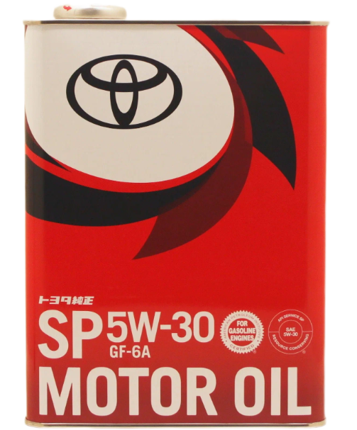 Моторное масло TOYOTA 5W-30 (SP/GF-6A) Синтетическое (4 л.)