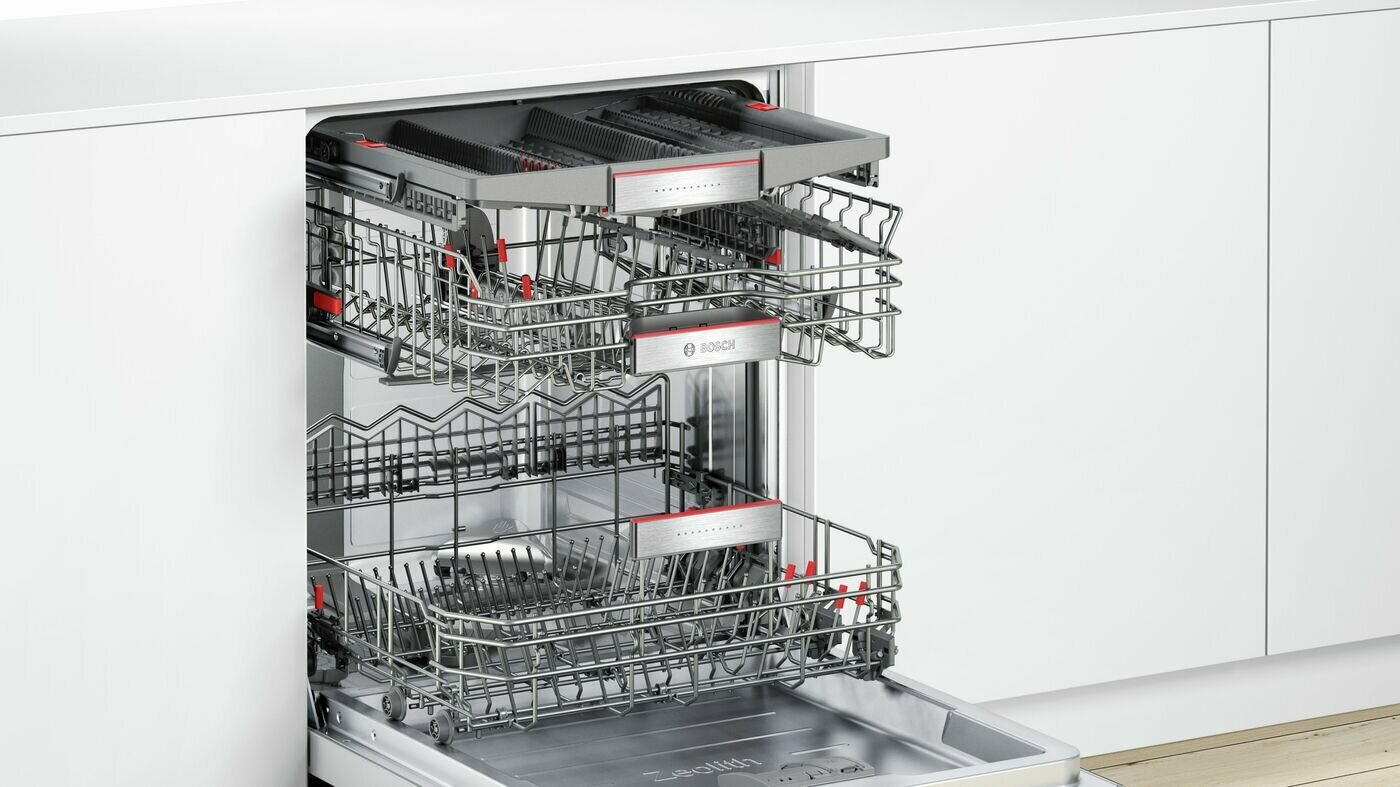 Посудомоечная машина Bosch, SMV88TD55R, серебристый - фотография № 6