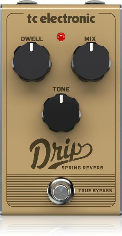 TC ELECTRONIC DRIP SPRING REVERB - гитарная педаль, эффект пружинной реверберации