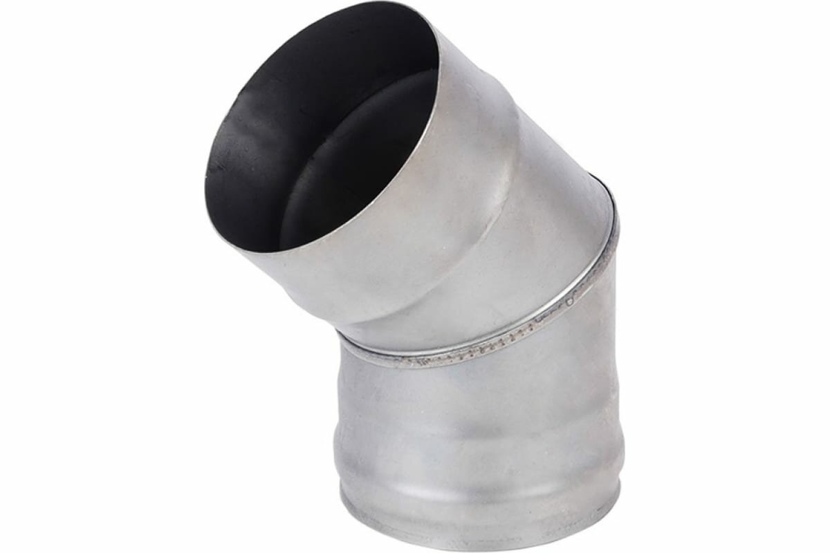 Колено Везувий сталь (1 мм) 45гр, диаметр 115 ДЛ10148