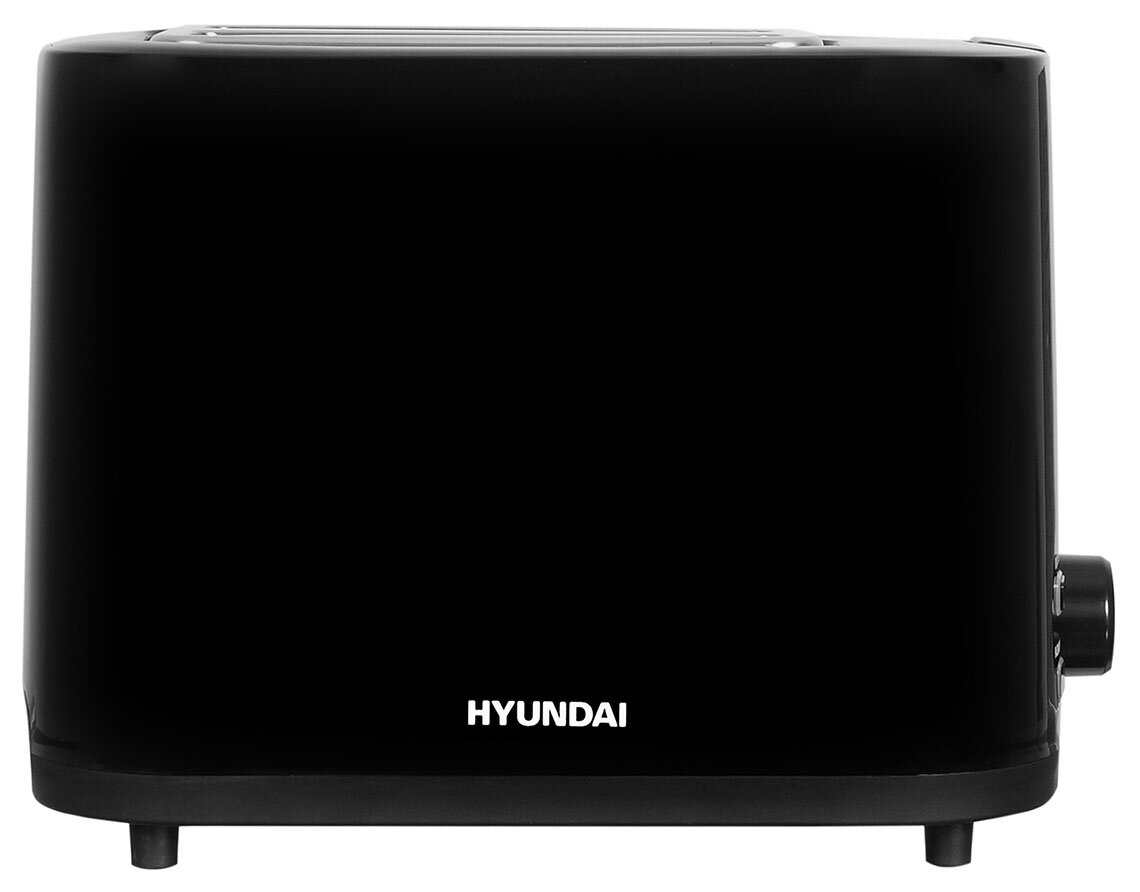 Тостер Hyundai HYT-3501 900Вт черный - фотография № 2