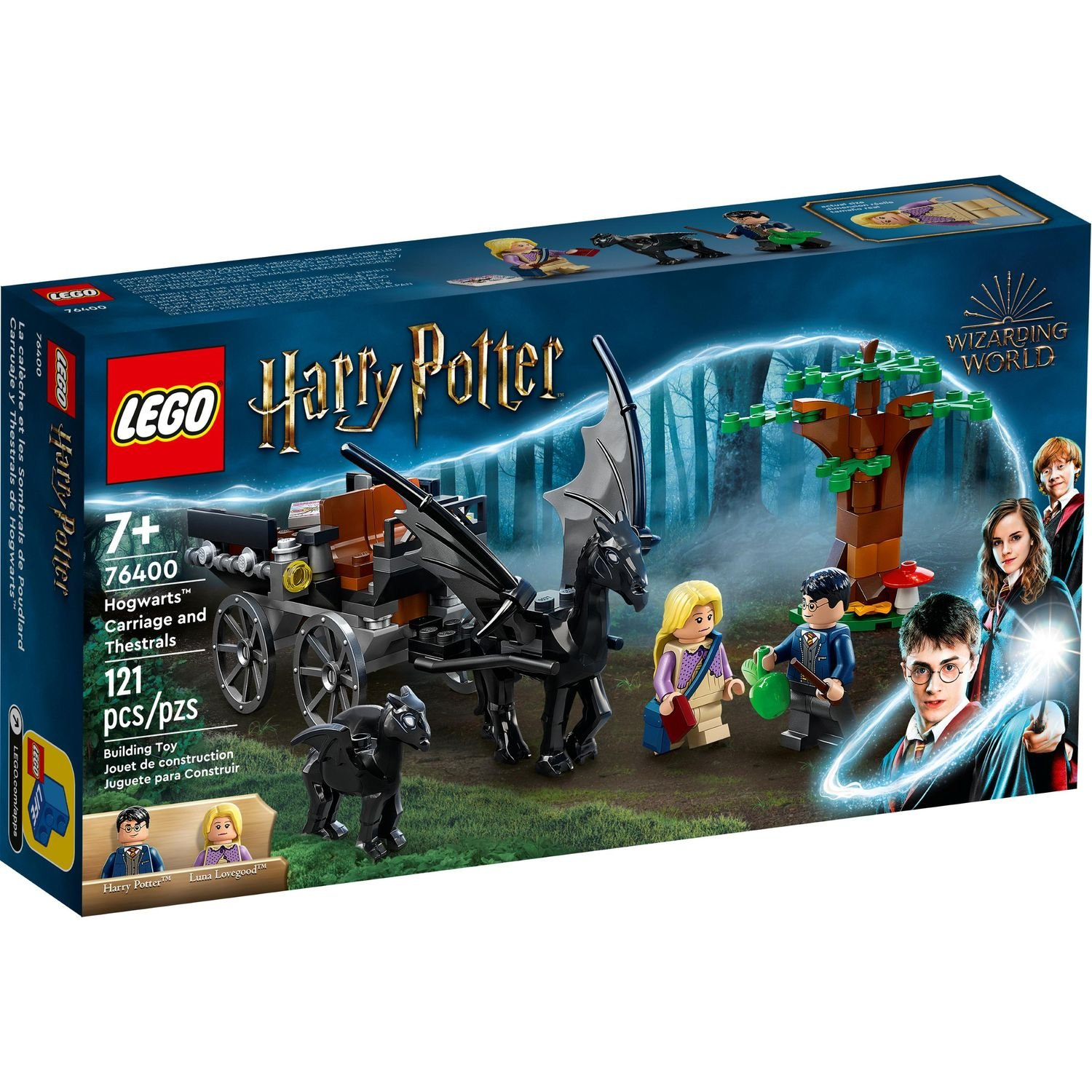 Конструктор LEGO Harry Potter Карета Хогвартс и Фестралы Thestrals and the Hogwarts Carriage 121 деталь