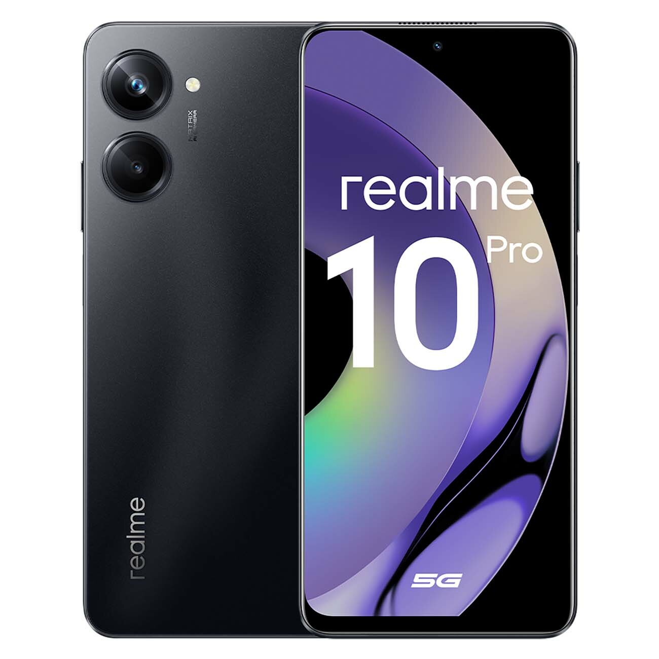 Смартфон realme 10 Pro 8/128GB Dark Matter (RMX3661)