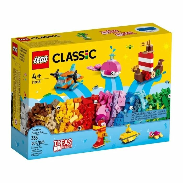 Конструктор LEGO Classic 11018 "Творческое веселье в океане" - фото №1