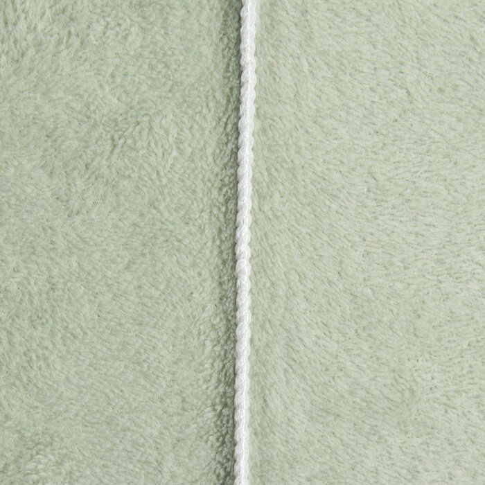 Полотенце-чалма для сушки волос Этель цвет серый, 65*25 см, 100% п/э - фотография № 4