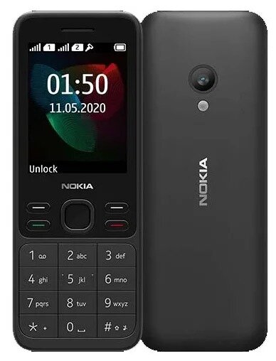 Мобильный телефон NOKIA 150 (2020) Dual Sim, чёрный (16GMNB01A16)