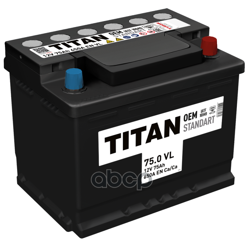 Аккумуляторная Батарея TITAN арт. 4607008882230