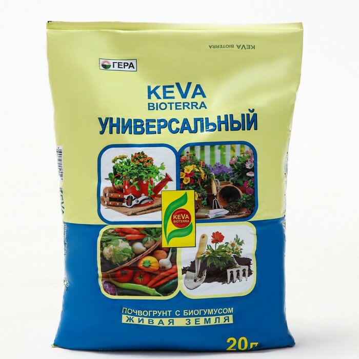 Почвогрунт KEVA BIOTERRA Универсальный 20 л