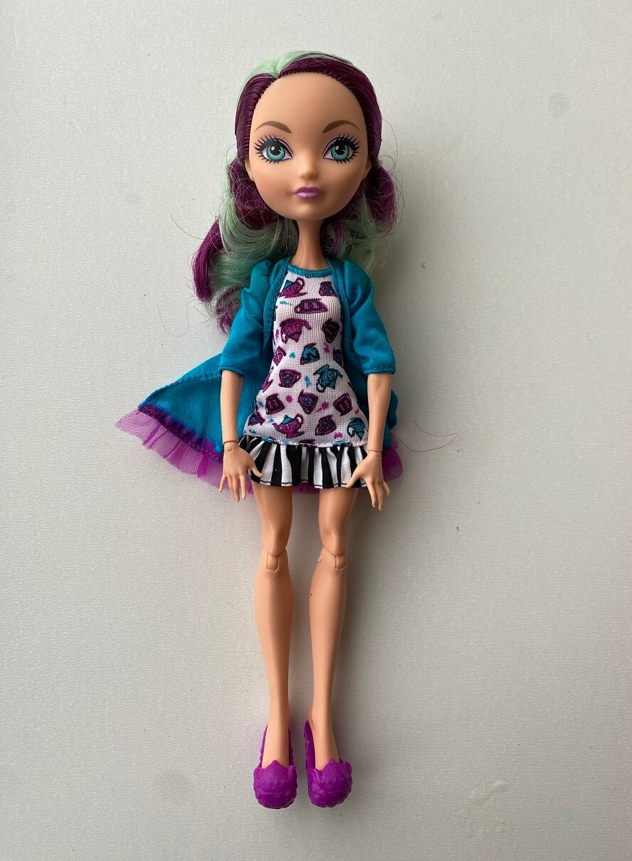 Кукла Эвер Афтер Хай Меделин Хеттер, б/у, Mattel