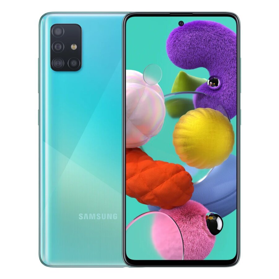 Смартфон Samsung (A515F) Galaxy A51 128Gb Синий