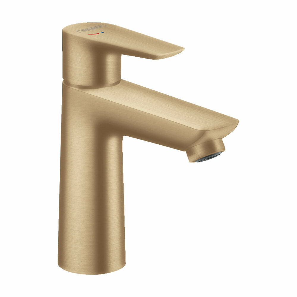 Смеситель для раковины hansgrohe Talis E 110 CoolStart, со сливным гарнитуром 71713700, матовый белый - фото №4