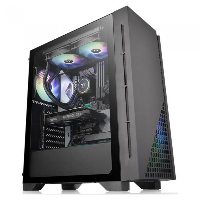 Компьютерный корпус Thermaltake H330 TG Black CA-1R8-00M1WN-00