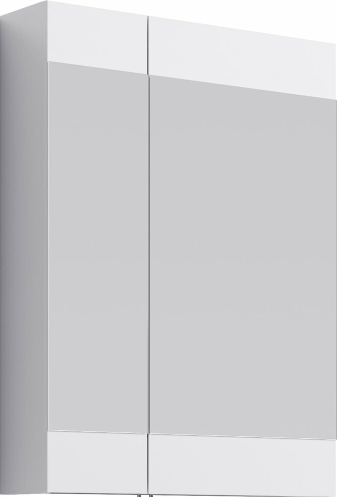 Шкаф-зеркало 60 см, белый, Aqwella Бриг Br.04.06/W
