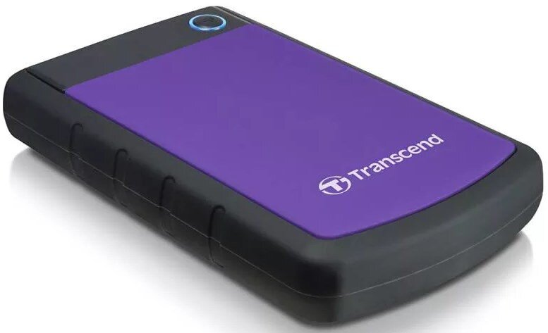 Внешний жесткий диск Transcend USB 3.0 2Tb TS2TSJ25H3P StoreJet 25H3P (5400rpm) 2.5" фиолетовый