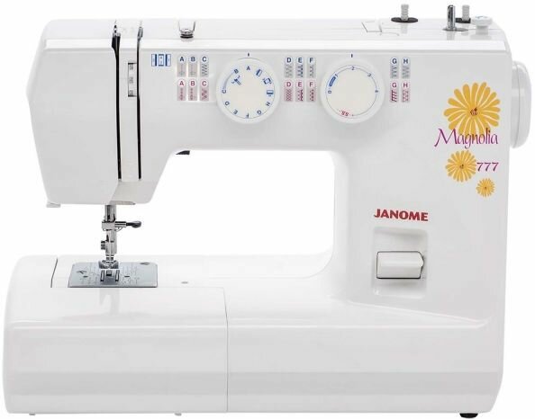 Швейная машина Janome 777 Magnolia белый/рисунок