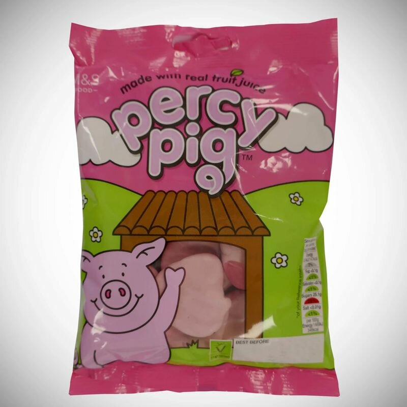 Кондитерский сюрприз-бокс Mark and Spencer Percy Pig Suitcase Gift - фотография № 4