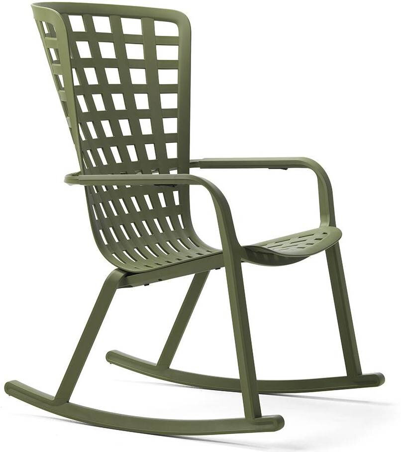 Пластиковое кресло-качалка Nardi Folio, агава
