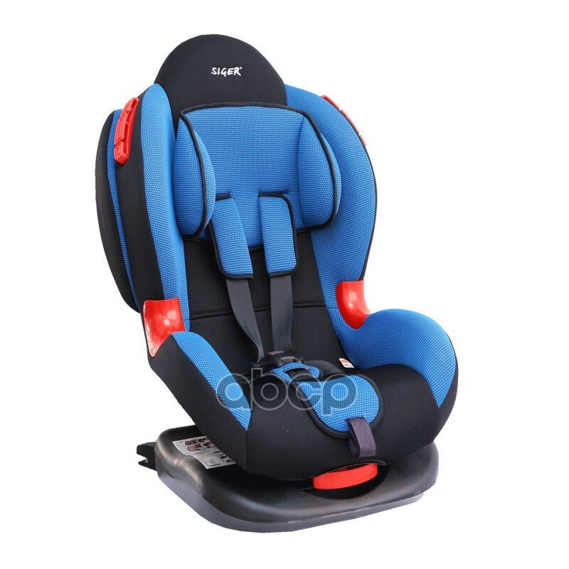 Детское Кресло Siger (9-25 Кг/1-7 Лет) "Кокон Isofix" Синий Группа 1/2 Kres0120 "В" Siger арт. KRES0120