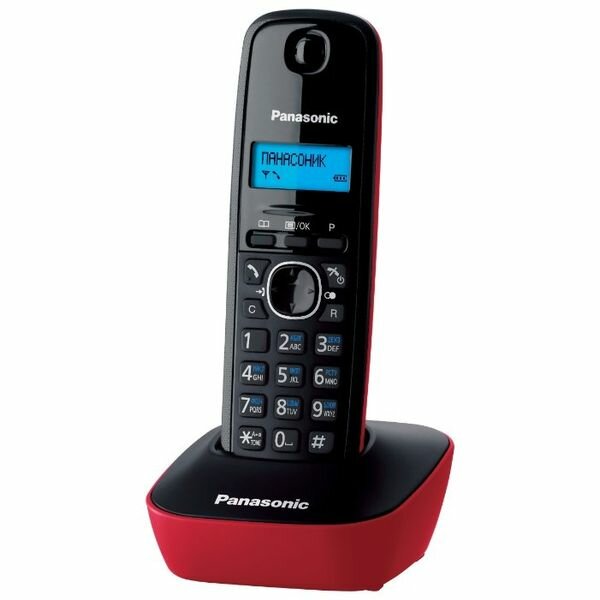 DECT  Panasonic KX-TG1611 RUR Red