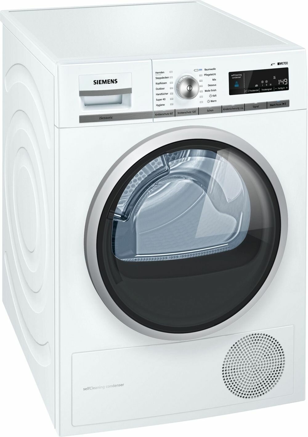 Сушильная машина SIEMENS WT47W5W0