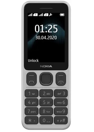 Сотовый телефон Nokia 125 белый