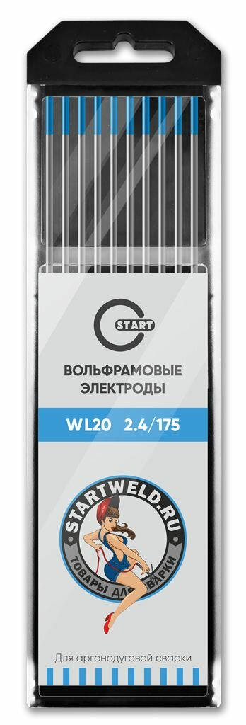 Вольфрамовый электрод WL 20 24/175 голубой (10 шт) START