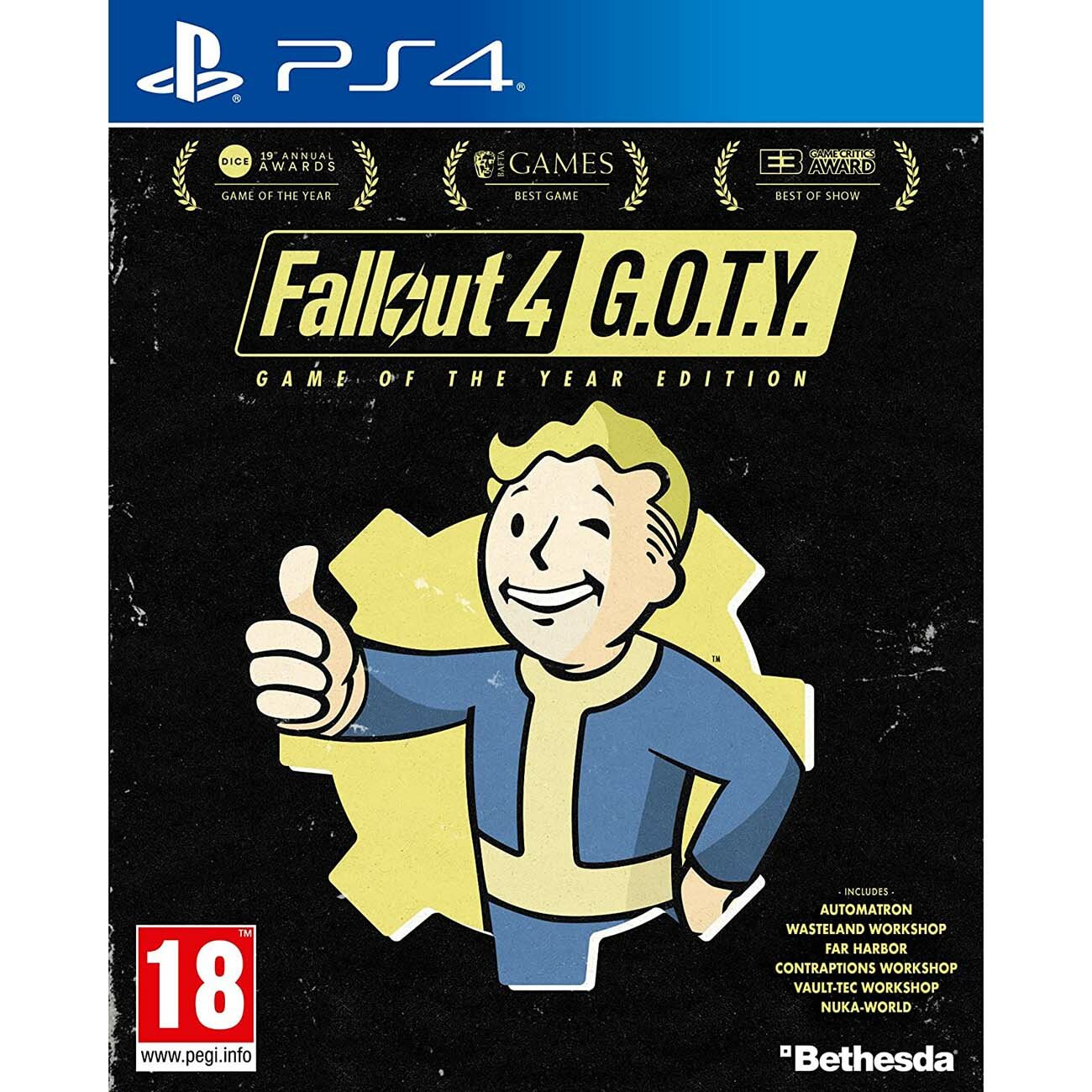 PS4 игра Bethesda Fallout 4. Game of the Year Edition