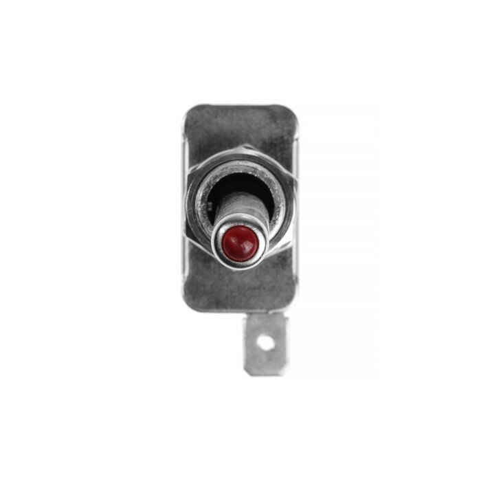 Тумблер однополюсный М5 с красной LED индикацией, 12 В, 20 A, 3 контакта - фотография № 2