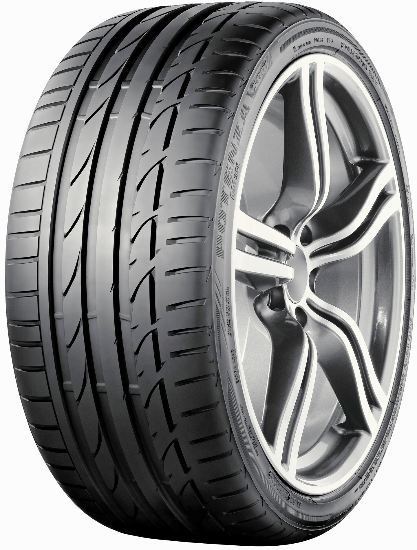 Летние шины Bridgestone Potenza S001 RunFlat 225/45 R18 95W