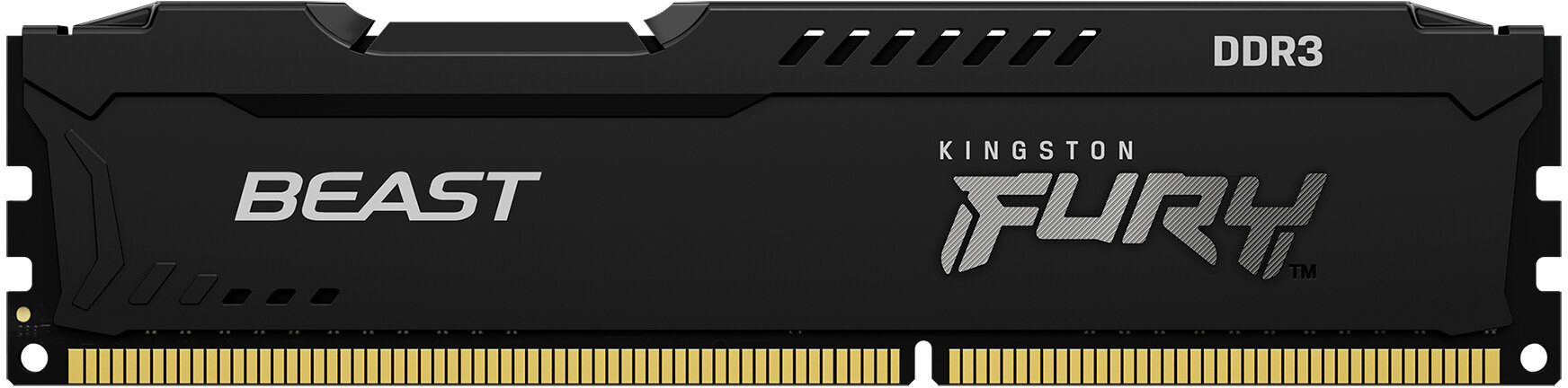 Kingston Память оперативная Kingston 4GB 1866MHz DDR3 CL10 DIMM FURYBeastBlack