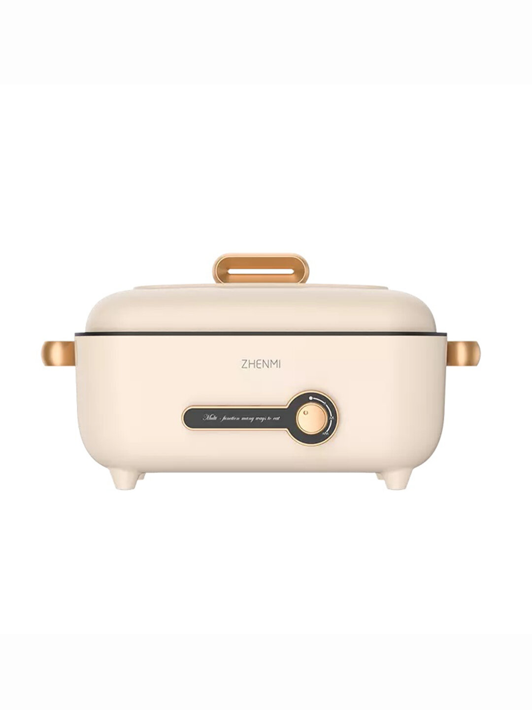 Многофункциональная электрическая кастрюля Xiaomi Zhenmi Multifunctional Electric Hot Pot 4L Creamy White (ZM-ED4001)