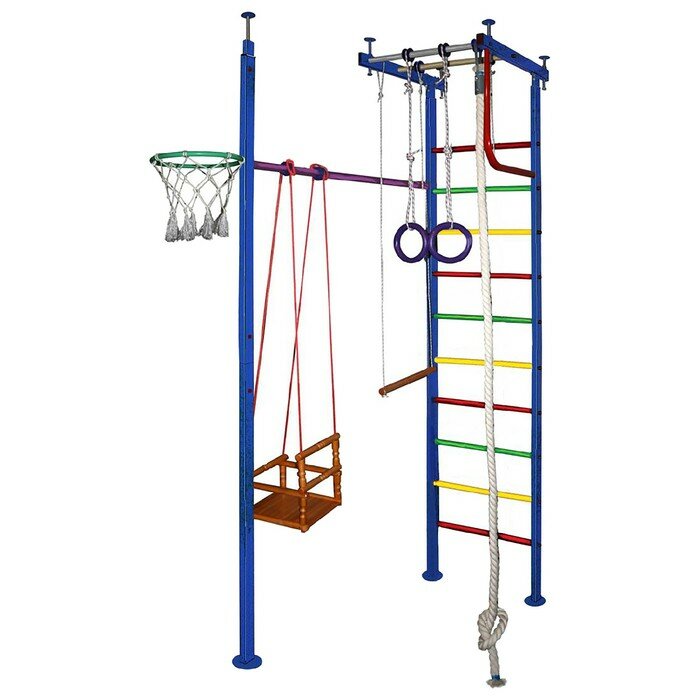 Вертикаль Детский спортивный комплекс Вертикаль № 10, 540 × 1150 × 2500-3000 мм