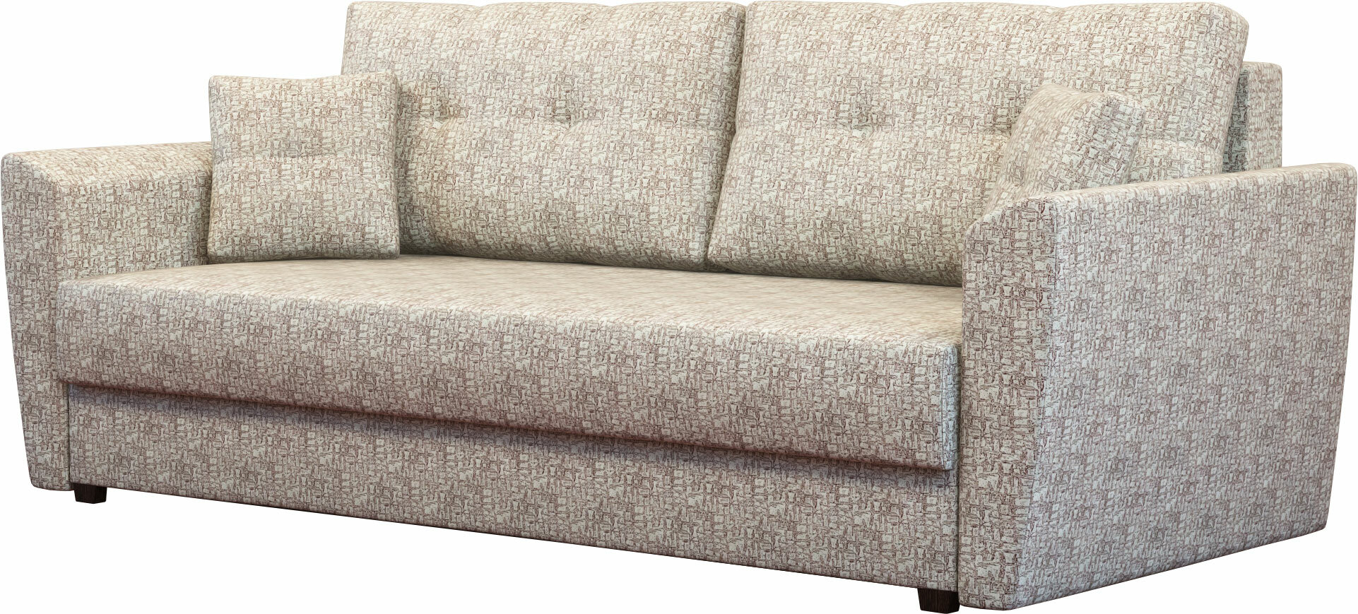 фото Диван еврокнижка Lebem Амстердам (Lebem) А21 замша светлая