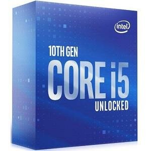 Intel Процессор Intel Core i5-10600K Comet Lake-S (4100MHz, LGA1200, L3 12288Kb) BOX #BX8070110600K