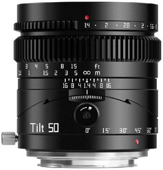 Объектив TTartisan 50mm f/1.4 Tilt Nikon Z