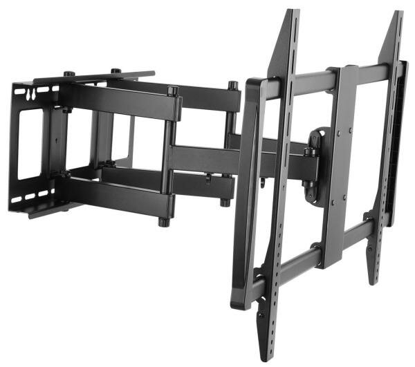 Кронштейн для телевизора Ultramounts UM 914 черный 60-100 макс.80кг настенный поворотно-выдвижной и наклонный