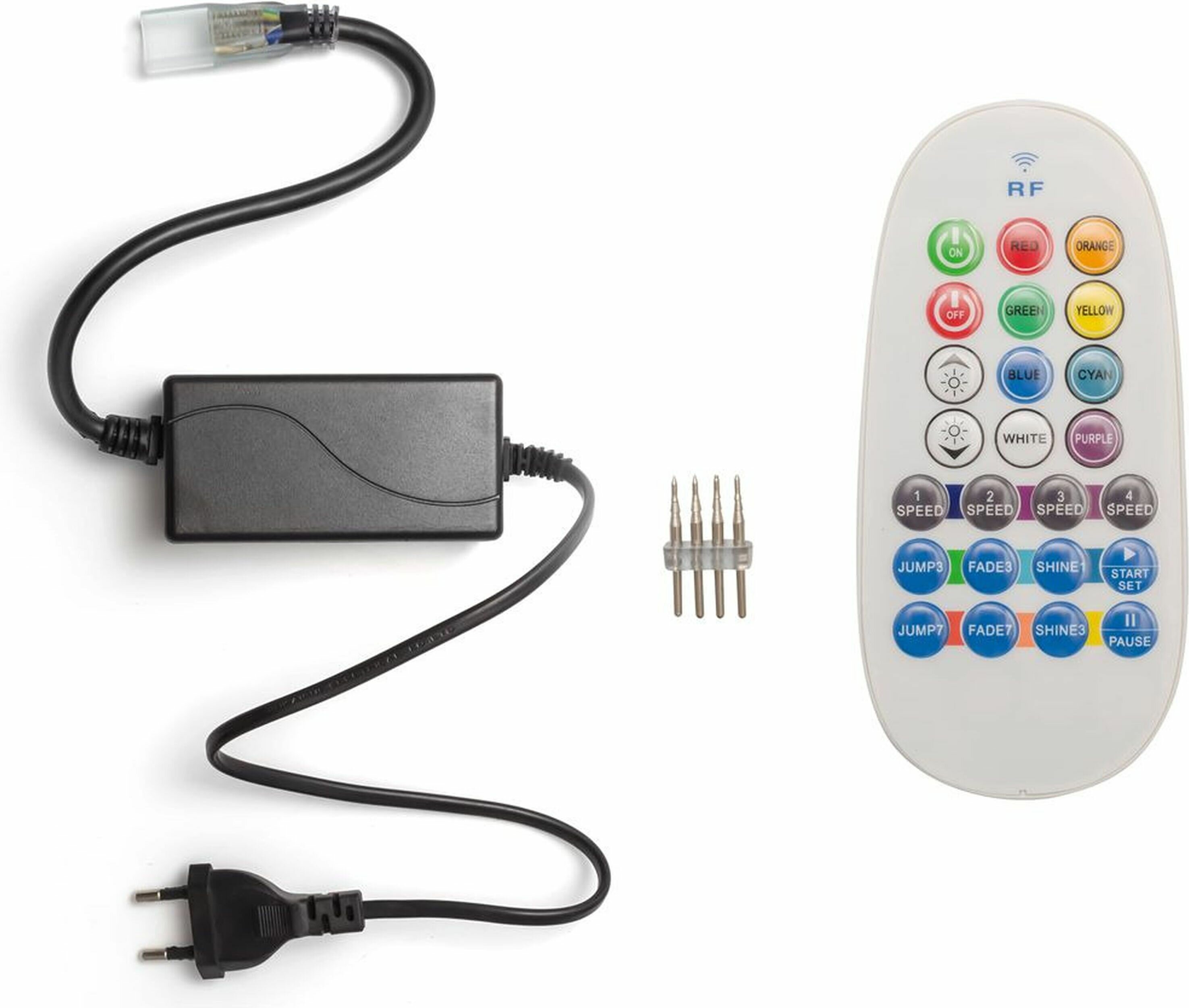 Контроллер RGB 04-22 для управления светодиодной лентой с радио-пультом Apeyron Electrics - фото №1