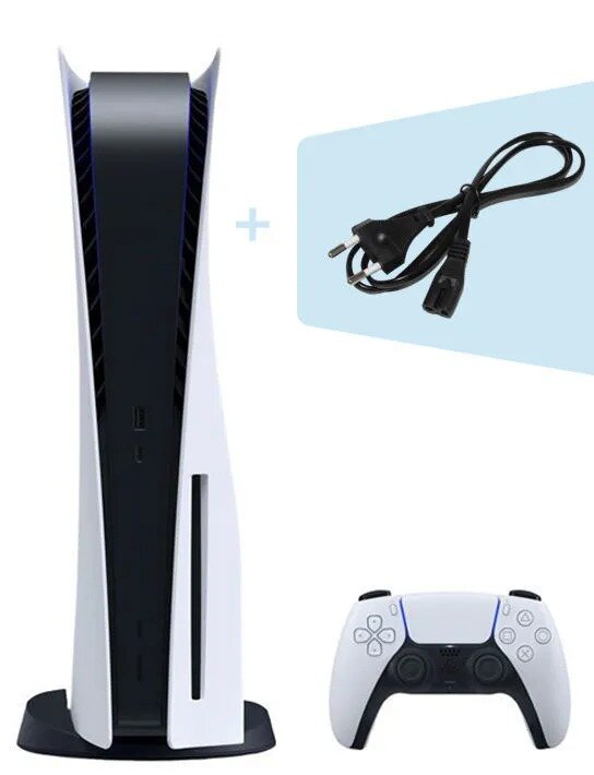 Игровая консоль PlayStation 5 CFI-1200A, белый/черный
