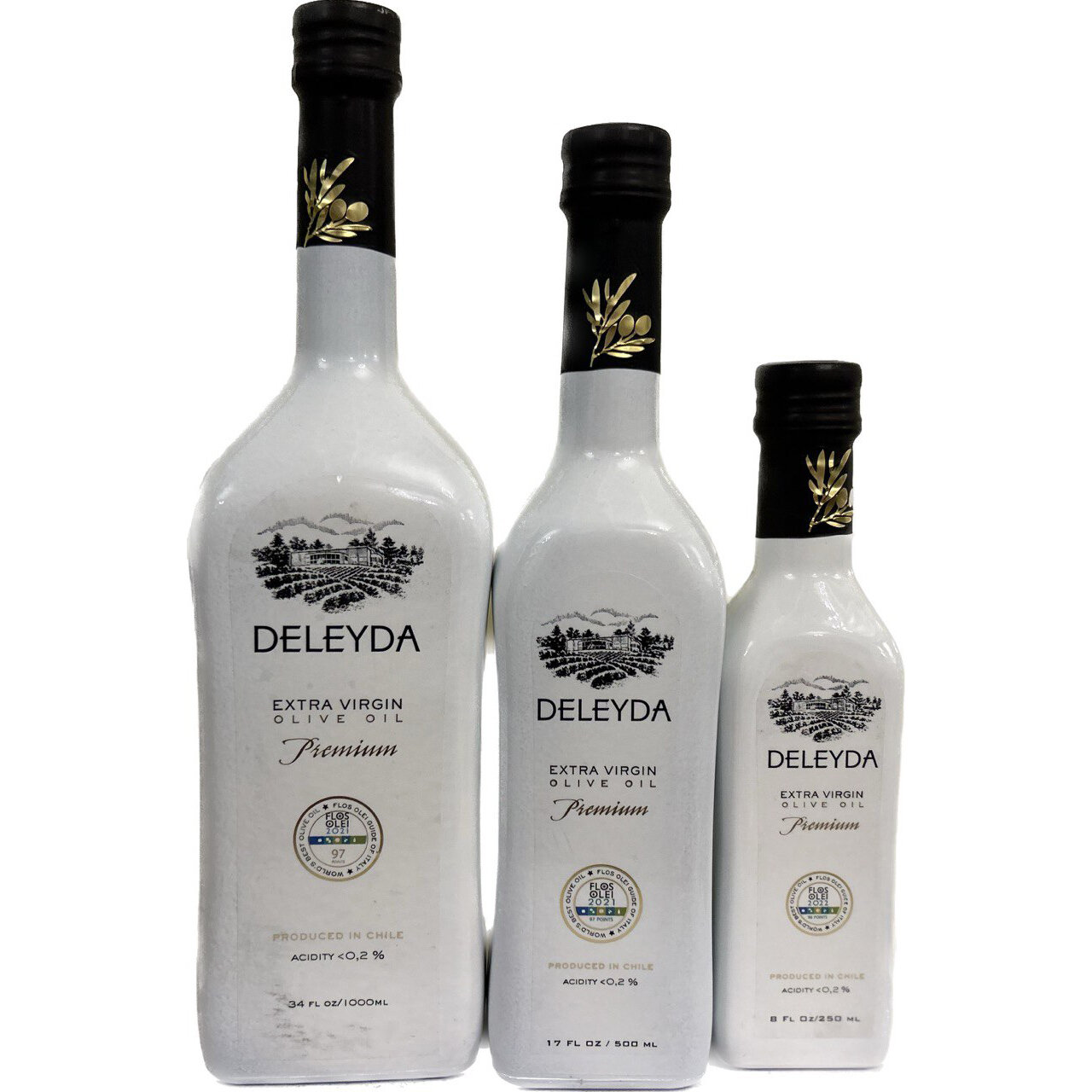 Масло оливковое Extra Virgin Delayda Premium (Объем: 1-0-л)