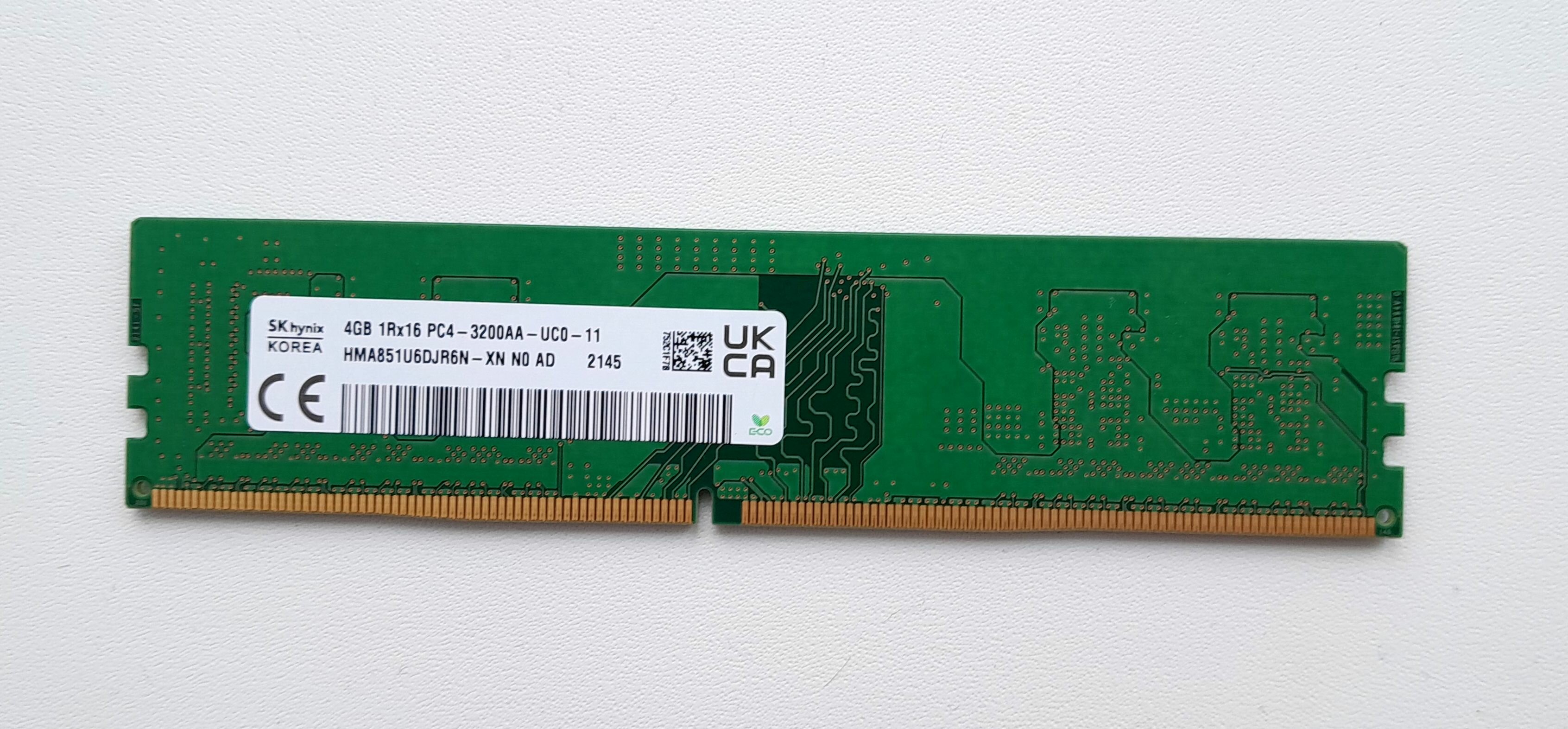 Оперативная память Hynix 4 ГБ DDR4 3200 МГц DIMM CL22 HMA851U6DJR6N-XNN0