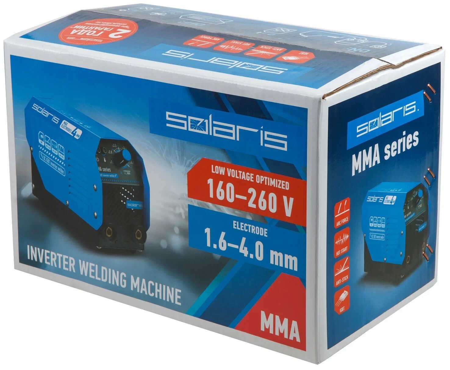 Сварочный аппарат Solaris MMA-200D - фотография № 6