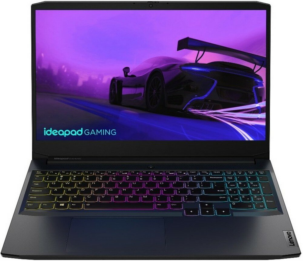 Ноутбук LENOVO IdeaPad Gaming 3 15IHU6 82K101AARM i5-11320H/15.6" 1920x1080/8Гб DDR4/SSD 512Гб/GeForce RTX 3050 4Гб ENG/RUS без ОС